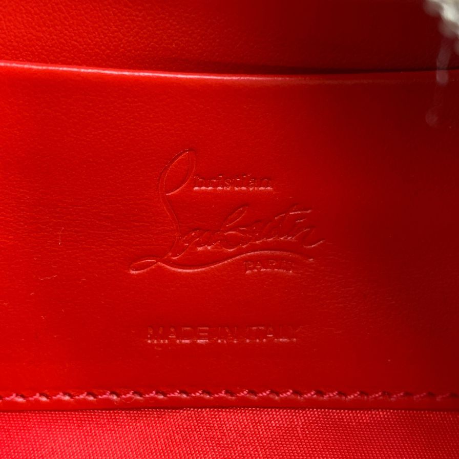 クリスチャンルブタン セカンドバッグ ブラスター スタッズ レディース グレージュ Christian Louboutin【AFE4】