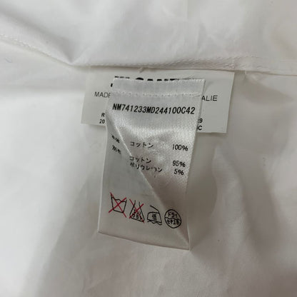 美品◆ジルサンダー 長袖シャツ ホワイト メンズ サイズ37 JIL SANDER 【AFB34】