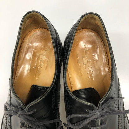 ジャランスリワヤ ウイングチップ カーフ ブラック サイズ7 メンズ  Jalan Sriwijaya 約25.5cm【AFC7】