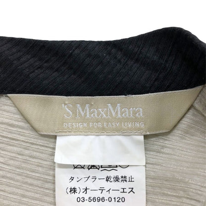 美品◆エス マックスマーラ リネン ノースリーブ ワンピース レディース サイズ 不明 ホワイト系 S Max Mara 【AFB5】