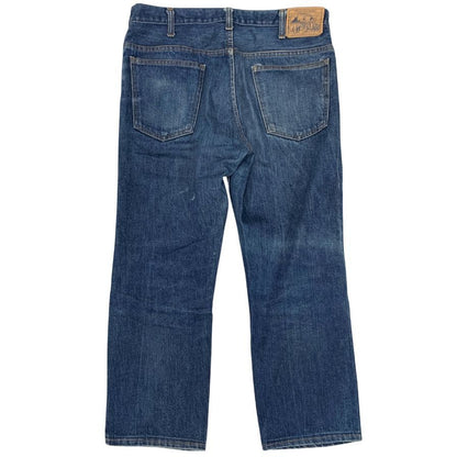 プレインポケッツ デニムパンツ W36L30 ブルー系 Plain Pockets 【AFB30】