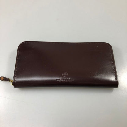グレンロイヤル 長財布 ラウンドジップ コードバン ボルドー GLENROYAL【AFB55】