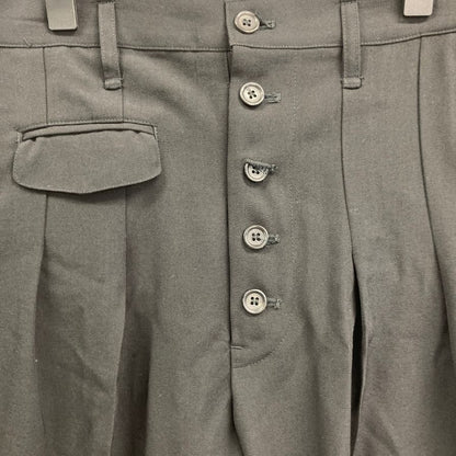 ネメス サルエルパンツ スラックス ウール ブラック サイズS メンズ NEMETH 【AFB34】