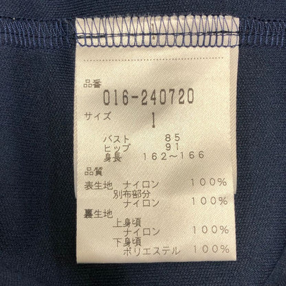 美品◆ヴィヴィアンタム 半袖ワンピース 総柄 レディース サイズ1 VIVIENNE TAM 【AFB6】