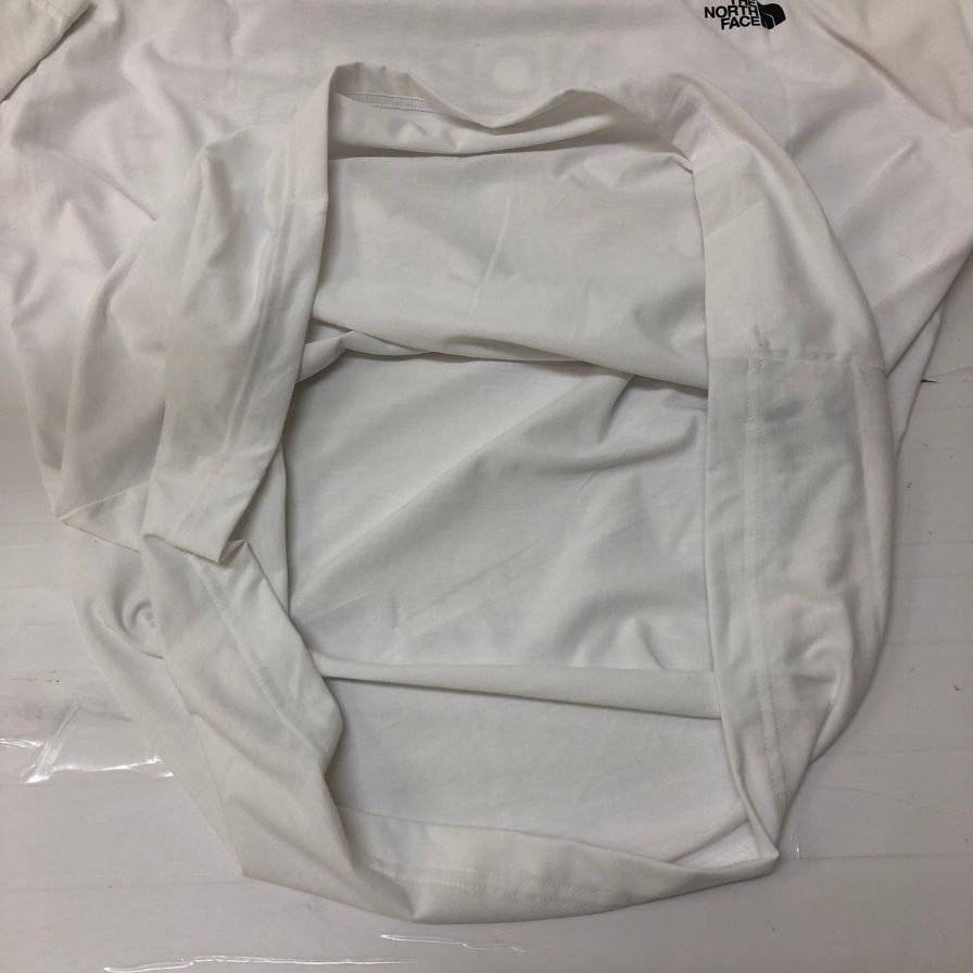 美品◆ノースフェイス NT32585 ロゴ Tシャツ ホワイト メンズ サイズXL THE NORTH FACE 【AFB19】
