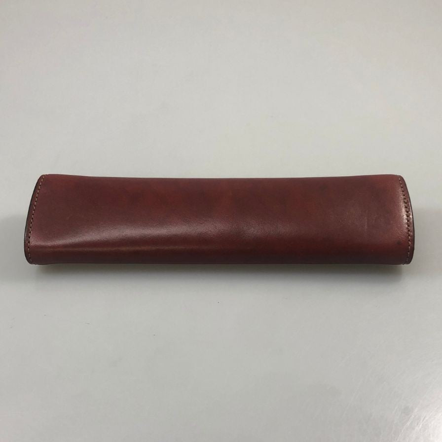 ワイルドスワンズ ペンケース シリンダー レッド レザー WILDSWANS【AFB55】【中古】