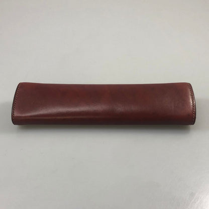 ワイルドスワンズ ペンケース シリンダー レッド レザー WILDSWANS【AFB55】【中古】