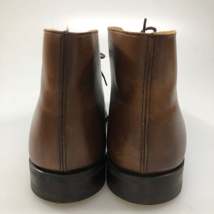 クロケット＆ジョーンズ  レザー チャッカブーツ  TETBURY サイズUK8.5 ブラウン Crockett & Jones ブーツ 約27.0cm【LA】【中古】