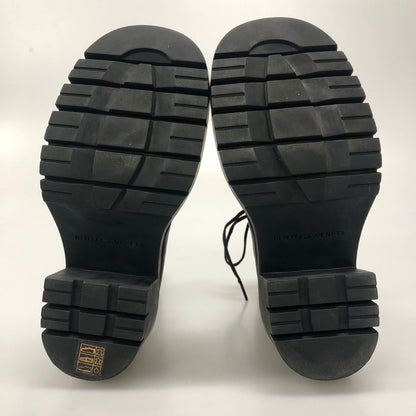 ボッテガヴェネタ ブーツ LUG ANKLE ブラック サイズ36 レディース BOTTEGA VENETA 約22.5cm【AFD8】