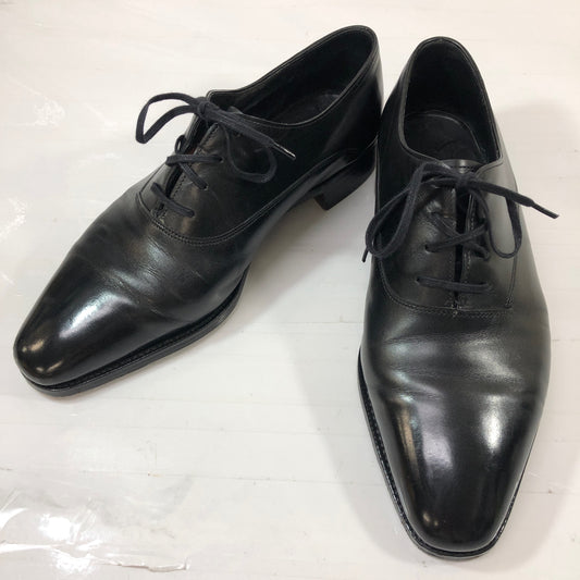 ジョンロブ レザーシューズ ベケッツ プレーントゥ カーフ 8000ラスト ブラック UK8E JOHN LOBB BECKETTS 約27.0cm【AFC28】