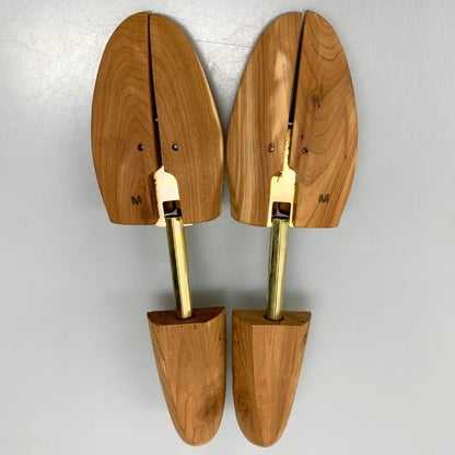 KTルイストン シューツリー シューキーパー 木製 MADE IN USA メンズ サイズM ブラウン K.T.LEWISTON 約24.0cm【AFC3】