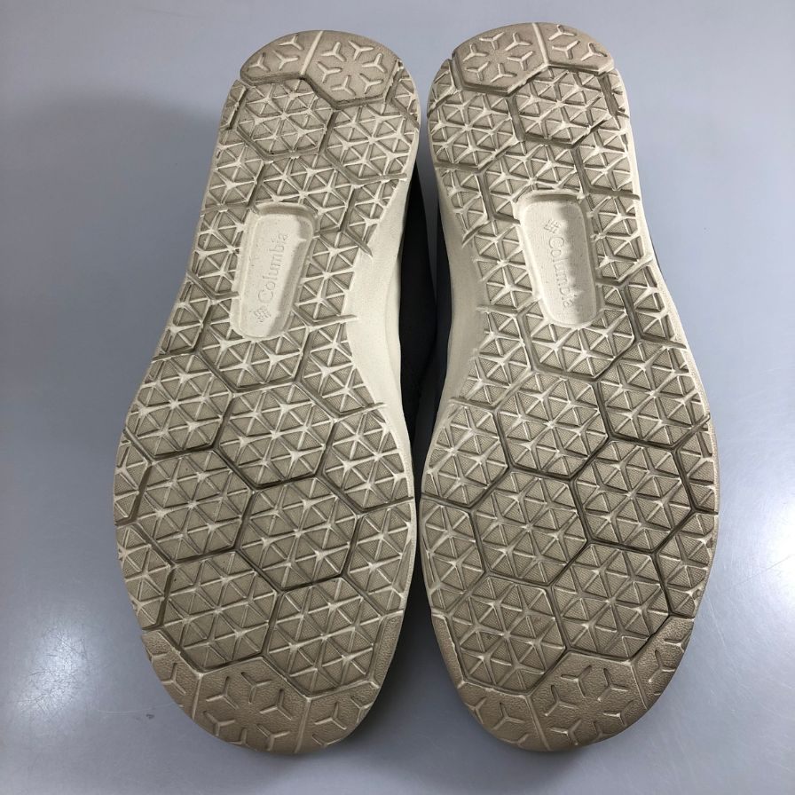 コロンビア スリッポン メッシュ ニットベーススエード ポリエステル生地 メンズ サイズ28 グレー columbia 約28.0cm【PTM】