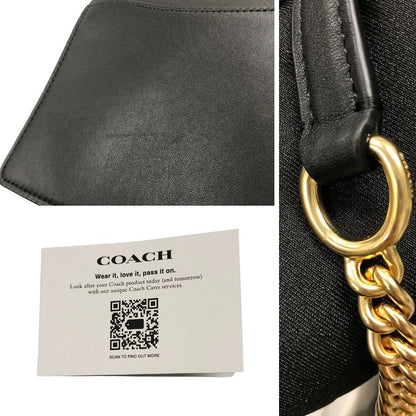 コーチ  クロスボディバッグ クレア シグネチャー レディース ブラック×ベージュ COACH【AFE12】