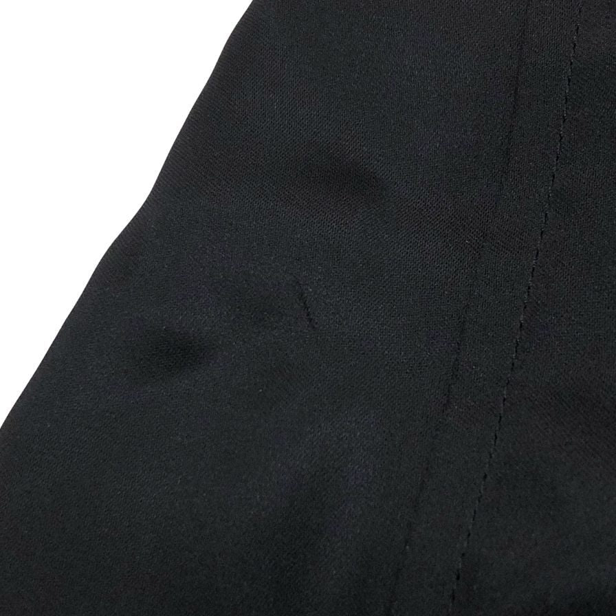 極美品◆サンローランパリ 19SS ビーズロゴ テディジャケット ブルゾン レディース サイズ40 ブラック  SAINT LAURENT PARIS 【AFB46】