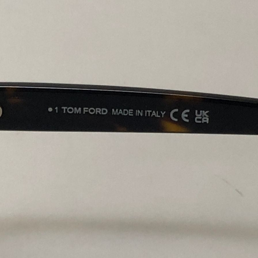 トムフォード   メガネ サングラス  TF5898-B ECO 052 50□19 ウェリントンフレーム べっ甲 ブラウン TOM FORD【AFB55】