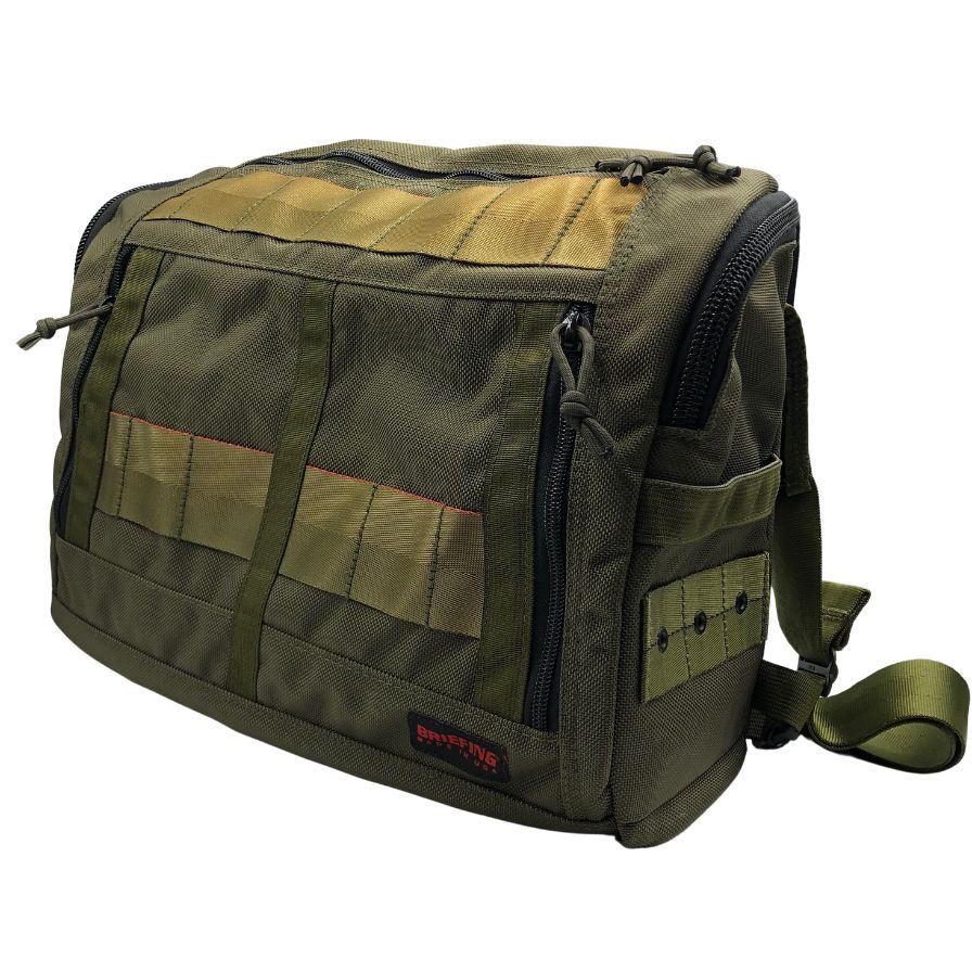 ブリーフィング ブリッジ1 カメラバッグ インナーケース付 バリスティックナイロン MADE IN USA BR159219-064 モス メンズ カーキ  BRIEFING【AFE8】