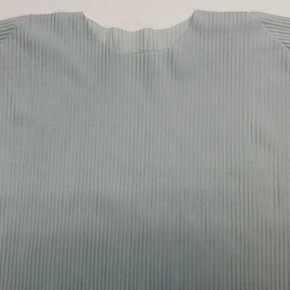 美品◆イッセイミヤケ ミー プリーツ カットソー MI82KK666 ホワイト サイズ表記不明 ISSEY MIYAKE ME 【AFB43】