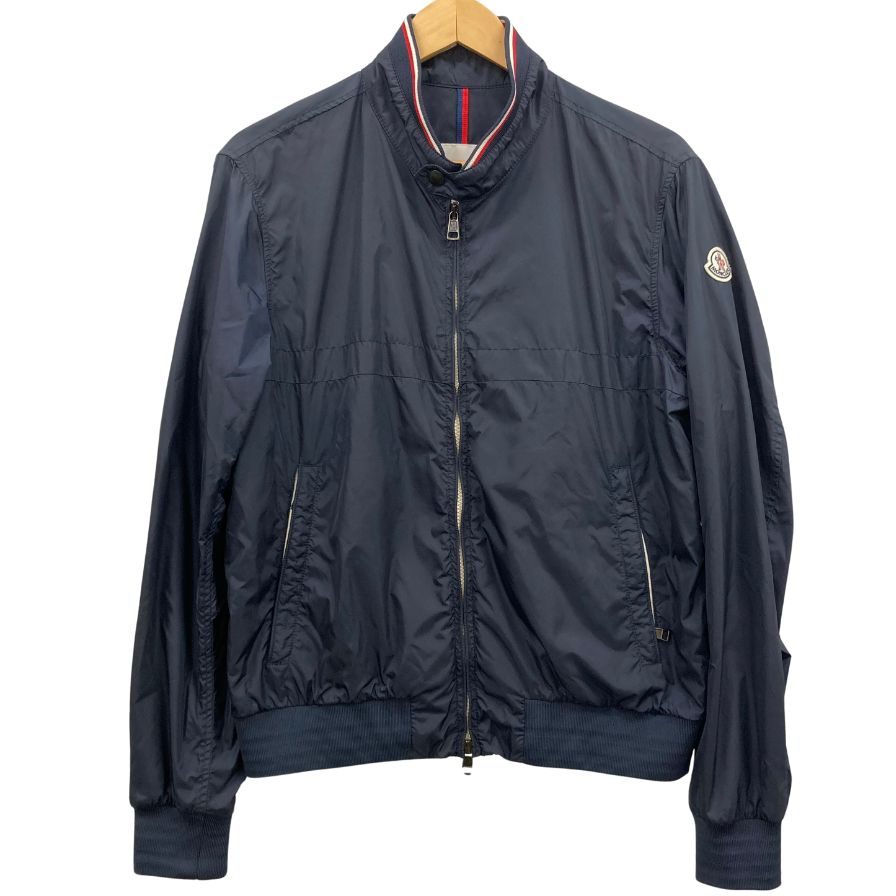 美品◆モンクレール ナイロンジャケット アルベルタ ZIND 1306401 サイズ2 メンズ ネイビー系 MONCLER ALBERT 【AFB5】