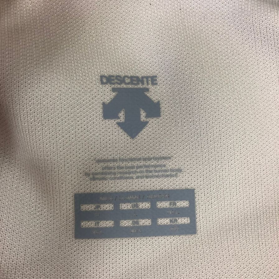 中古◆デサント ハイテク長袖Tシャツ アイボリー メンズ サイズ0 DESCENTE 【AFB33】