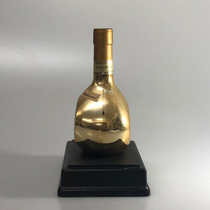 スーパーニッカウイスキー 置時計 ヴィンテージ ゴールド 【ジャンク品】SuperNIKKA【AFI28】【中古】