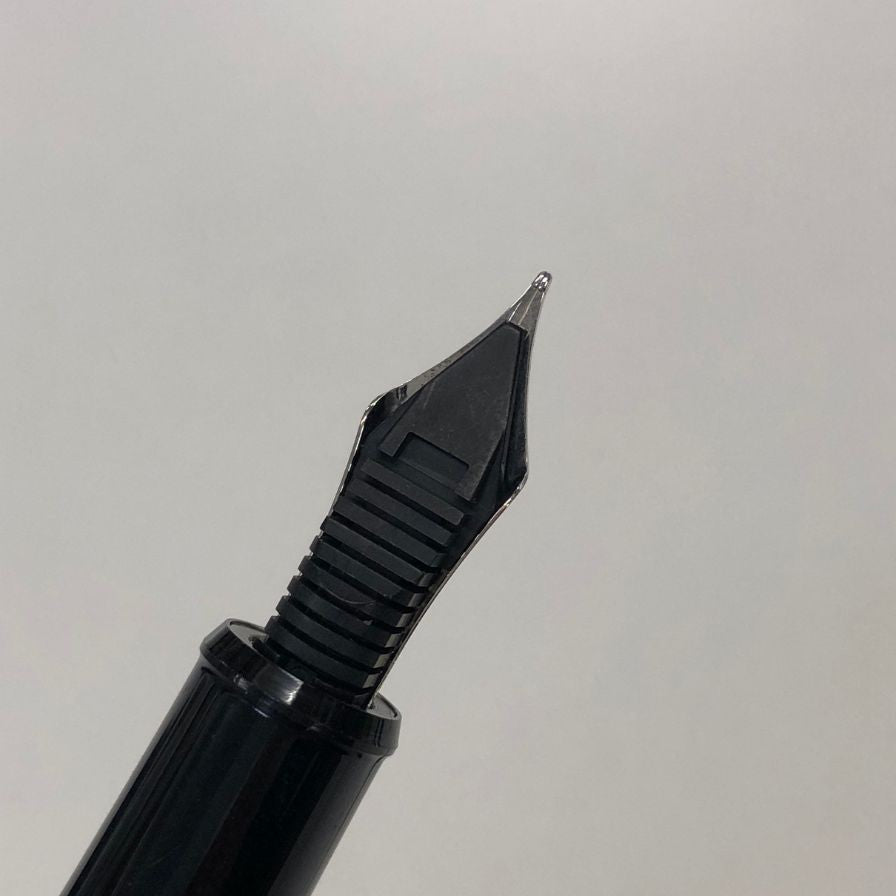 プラチナ 万年筆 3776 センチュリー ペン先14K 585 ブラック シルバー PLATINUM CENTURY【AFI11】