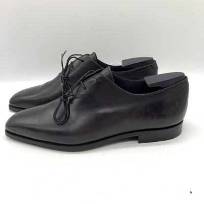 ベルルッティ レザーシューズ アレッサンドロ ホールカット メンズ サイズ6.5 ブラック Berluti 約25.0cm【YB5】