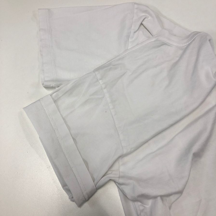 中古◆セリーヌ 半袖Tシャツ エディ期 トリオンフ ホワイト メンズ サイズS 2X04I671Q CELINE 【AFB3】