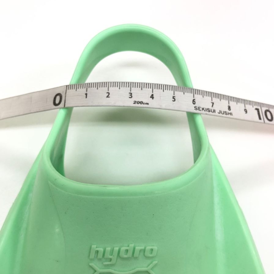 ソルテック フィン ハイドロテック2フィン ソフトタイプ グリーン系 ユニセックス サイズ4-5 soltec swim Hydro【AFI19-2】【中古】