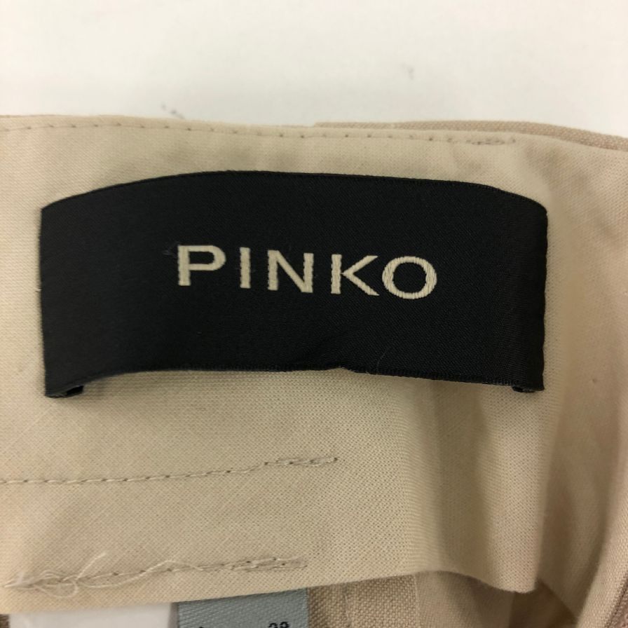 ピンコ スラックス ベージュ レディース サイズ38 PINKO 【AFB30】