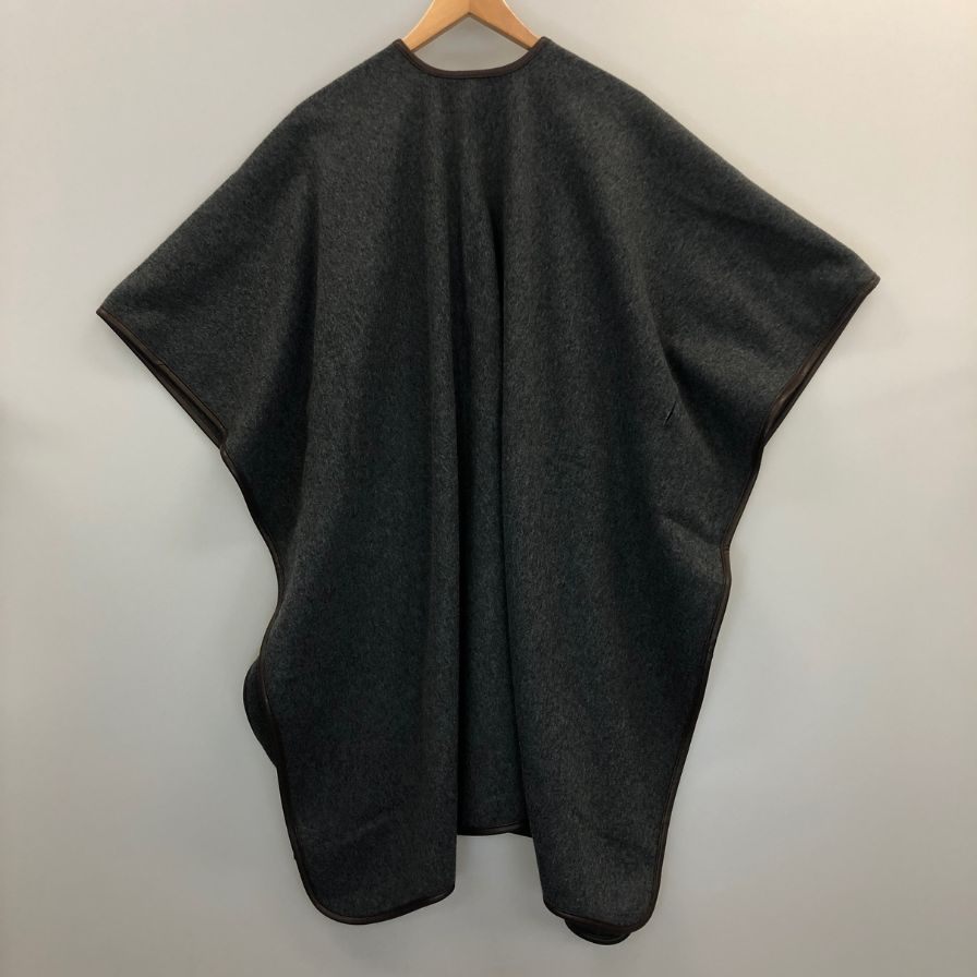 美品◆セルフォード ポンチョ グレー系 レディースサイズ F CELFORD 【AFB34】