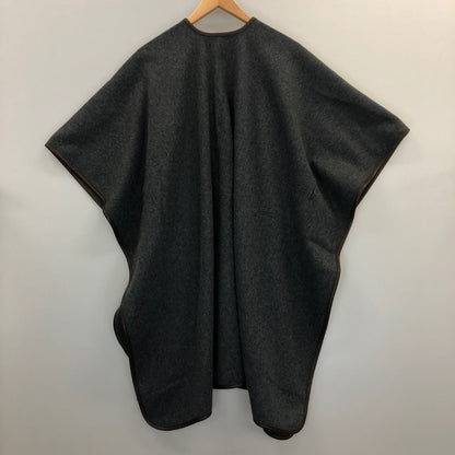 美品◆セルフォード ポンチョ グレー系 レディースサイズ F CELFORD 【AFB34】