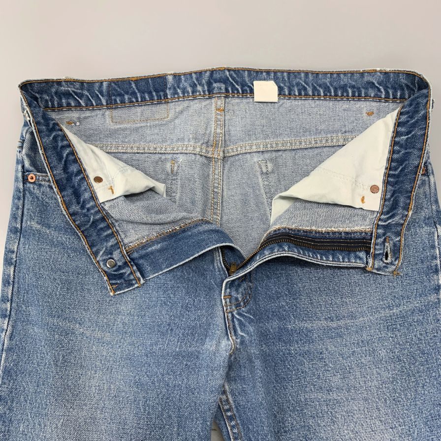 リーバイス デニムパンツ 517 ボタン裏575 サイズW38L30 オレンジタブ メンズ ブルー系 Levi's 【AFB42】