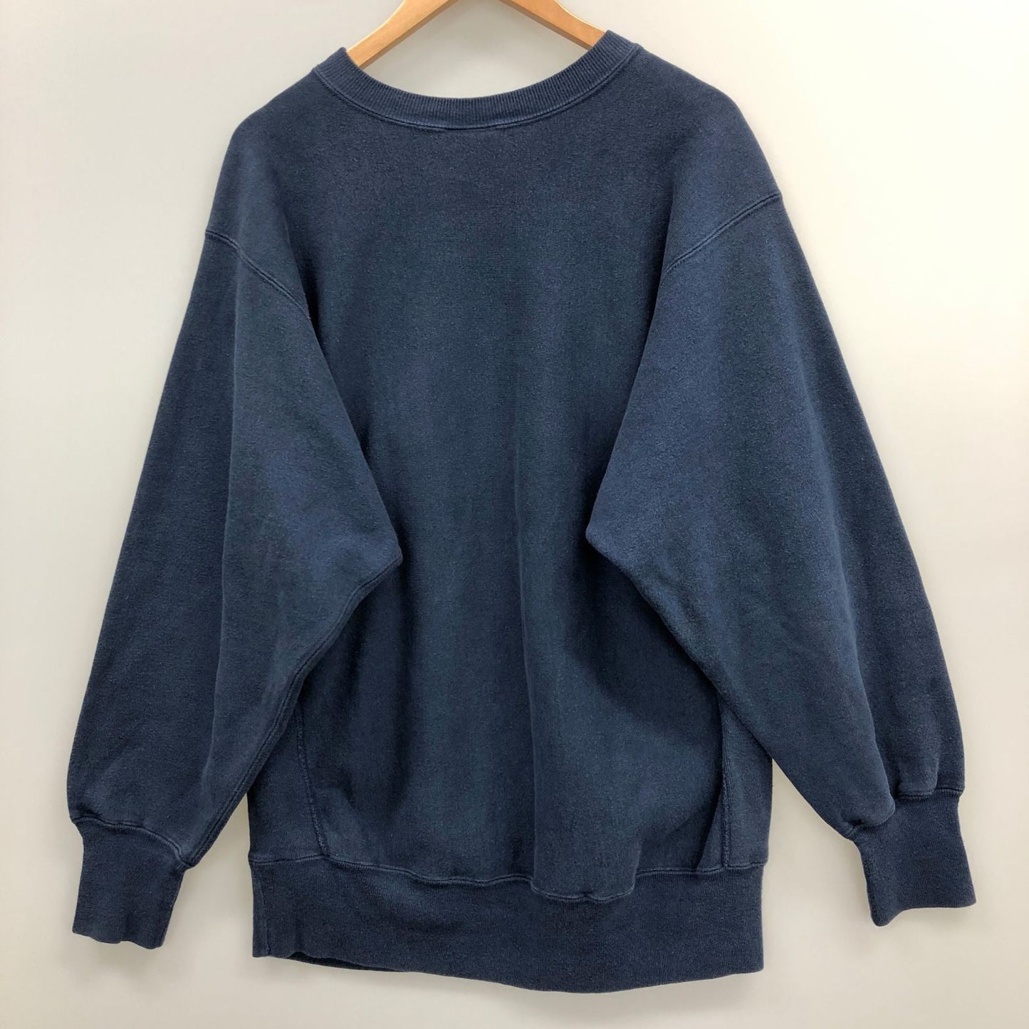 中古◆チャンピオン リバースウィーブ スウェット WISCONSIN ALUMNI ネイビー メンズ サイズXL Champion REVERSE WEAVE 【AFB5】