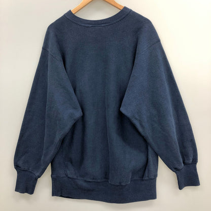 中古◆チャンピオン リバースウィーブ スウェット WISCONSIN ALUMNI ネイビー メンズ サイズXL Champion REVERSE WEAVE 【AFB5】