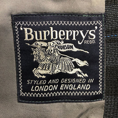 美品◆バーバリー ジャケット 90S 旧タグ イングランド製 チェック メンズ サイズ165 Burberry 【AFA15】