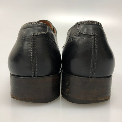 サントーニ レザーシューズ 6019 革靴 ブラック サイズ6.5 メンズ Santoni 約25.5cm【AFC9】