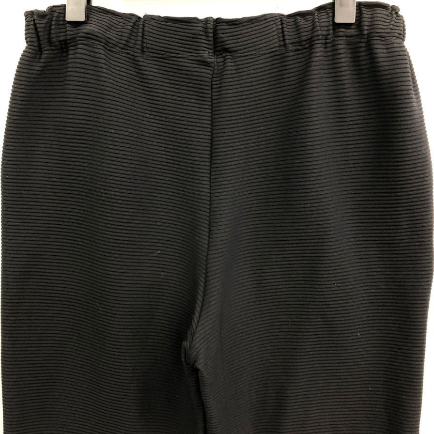 イッセイミヤケ レディース プリーツ パンツ ウエストゴム IM81KF035 サイズ2 レディース ブラック ISSEY MIYAKE 【AFB40】