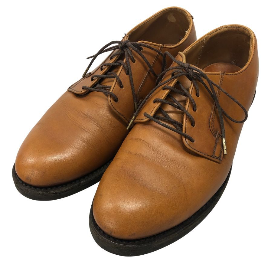 レッド ウィング レザーシューズ 9108 ポストマン オックスフォード プレーントゥ メンズ ブラウン サイズ8.5D REDWING 約26.5cm【AFD6】