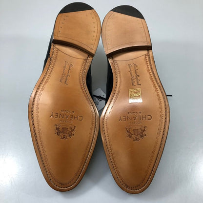 ジョセフチーニー レザーシューズ ライム ストレートチップ カーフ ブラック サイズUK6.5 メンズ JOSEPH CHEANEY LIME ビジネスシューズ 約25.5cm【LA】【中古】