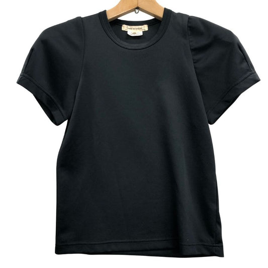 美品◆コムデギャルソン レディース Tシャツ GA-T014 AD2017 日本製 サイズXS ブラック COMME des GARCONS 【AFB39】