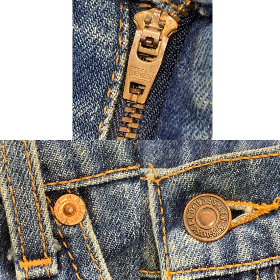 リーバイス デニム 515 97年製 ボタン裏501 USA製 インディゴ メンズ W34 L30 LEVI’S 【AFB27】