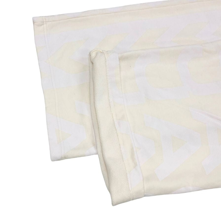 マークジェイコブス スウェットパンツ モノグラム サイズM メンズ ホワイト系 MARC JACOBS 【AFB17】