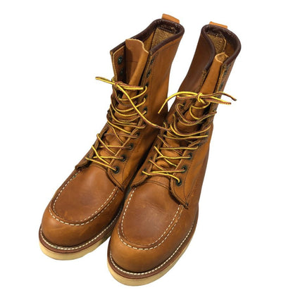 レッドウィング レザーブーツ アイアンレンジャー 877 2010年製 メンズ ブラウン サイズ9D REDWING 約27.5cm【AFD15-2】