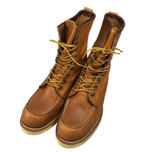 レッドウィング レザーブーツ アイアンレンジャー 877 2010年製 メンズ ブラウン サイズ9D REDWING 約27.5cm【AFD15-2】