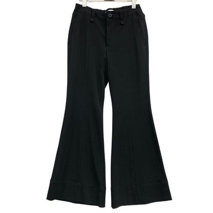 イッセイミヤケ SQUARE ONE PANTS SOLID IM33FF071 ブラック サイズ2 レディース ISSEY MIYAKE 【AFB44】