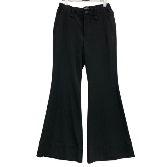 イッセイミヤケ SQUARE ONE PANTS SOLID IM33FF071 ブラック サイズ2 レディース ISSEY MIYAKE 【AFB44】