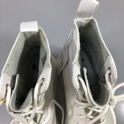 MM6×ドクターマーチン 1460 8ホールブーツ ホワイト サイズ25㎝ Maison Margiela Dr.martens 約25.0cm【AFD15】