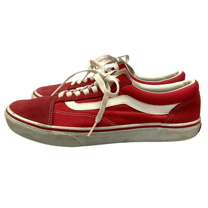 美品◆バンズ スニーカー オールドスクール v36cl+ レッド サイズ27.5cm メンズ VANS OLD SKOOL【AFC7】