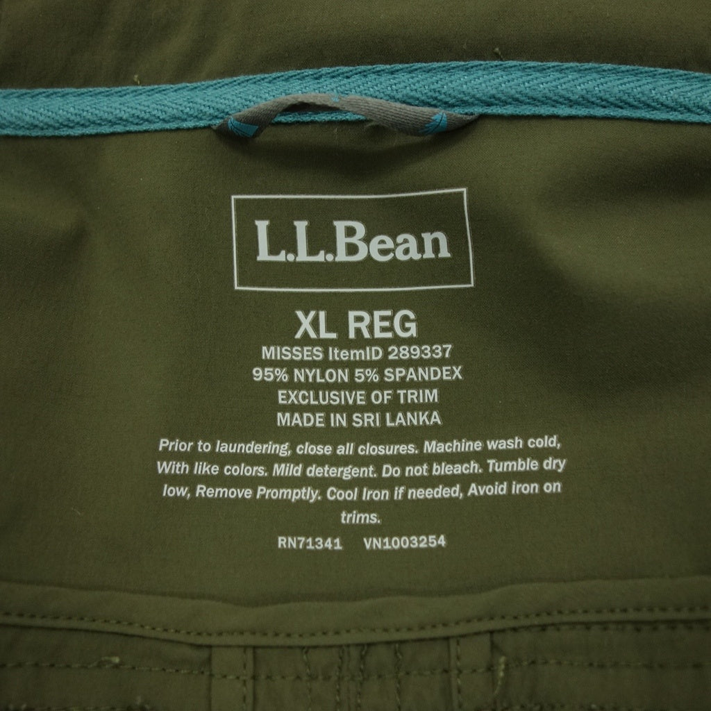 美品◆エルエルビーン マウンテン クラシック コート メンズ カーキ サイズXL L.L.Bean【AFB42】