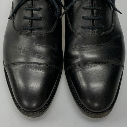 ジョンロブ シティ2 ストレートチップ カーフ ブラック UK6.5E メンズ JOHNLOBB CITY2 ビジネスシューズ 約25.0cm【LA】【中古】